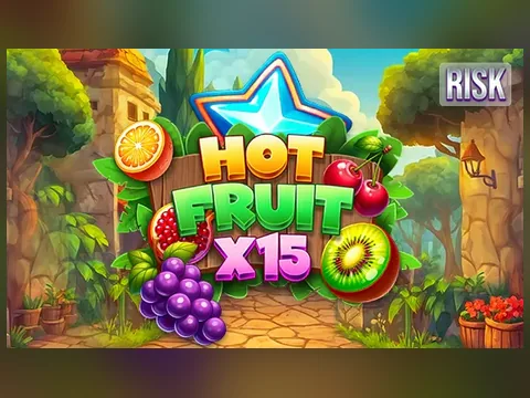Hot Fruit x15 w Lemon Casino — Owocówka z trybem Risk, Mnożnik do 15x